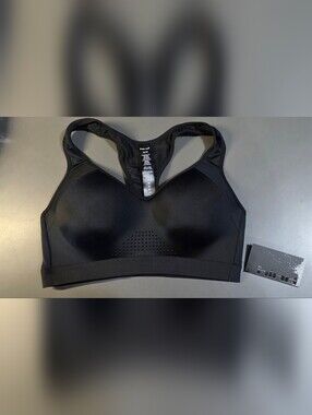Hind Black Padded Racerback Performance Sports Bra